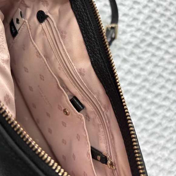 Kate Spade Black Pebbled Leather Shoulder Bag - Picture 6 of 6